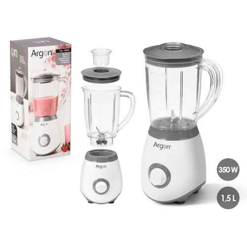 Mikser u posudi Argon JE-802A Bijela Siva 350 W 1,5 L Cijena