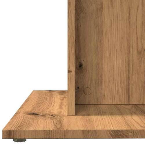 Blagovaonski stol Artisan hrast 80x80x75 cm izrađeno drvo - hrast artisan 1 Cijena