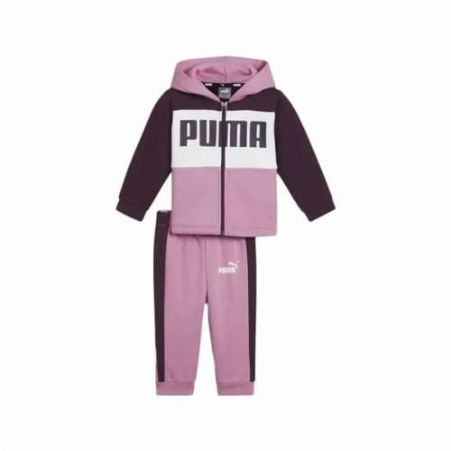 Dječja Trenirka Puma Minicats Colorblock Vijoličasta Cijena