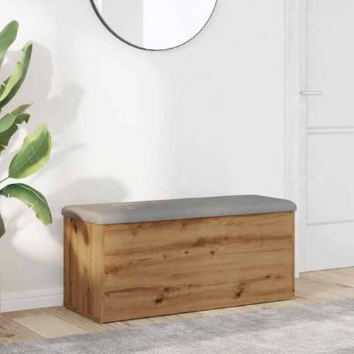 Klupa za odlaganje Artisan hrast 102x42x45 cm izrađeno drvo - hrast artisan 102 x 42 x 45 cm Cijena