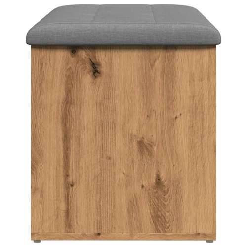 Klupa za odlaganje Artisan hrast 102x42x45 cm izrađeno drvo - hrast artisan 102 x 42 x 45 cm Cijena