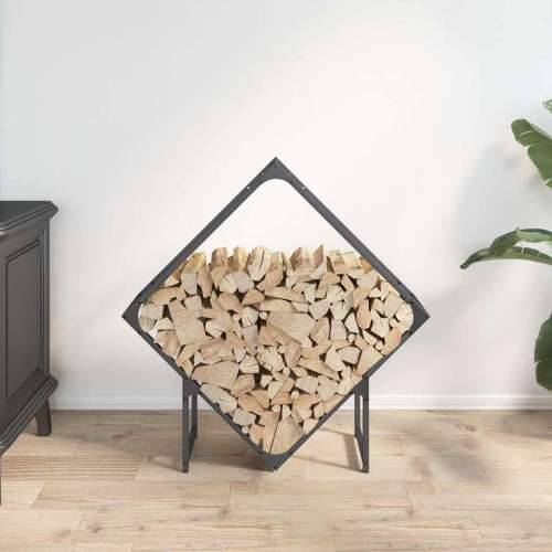Stalak za drva antracit 80x25x80 cm hladno valjani čelik - Antracit 80 x 25 x 80 cm Cijena