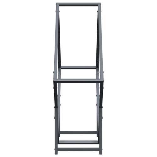 Stalak za drva antracit 80x25x80 cm hladno valjani čelik - Antracit 80 x 25 x 80 cm Cijena