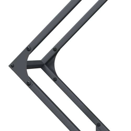 Stalak za drva antracit 80x25x80 cm hladno valjani čelik - Antracit 80 x 25 x 80 cm Cijena