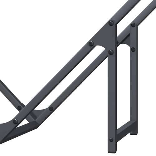Stalak za drva antracit 80x25x80 cm hladno valjani čelik - Antracit 80 x 25 x 80 cm Cijena