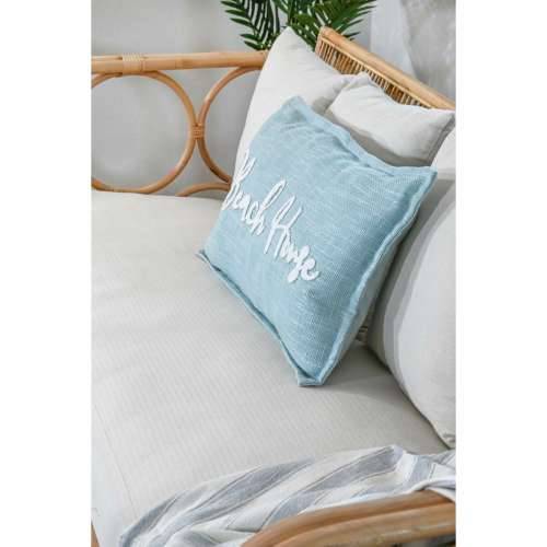 Jastuk Home ESPRIT Beach Bijela Nebesko plava Mediteran 60 x 10 x 35 cm Cijena