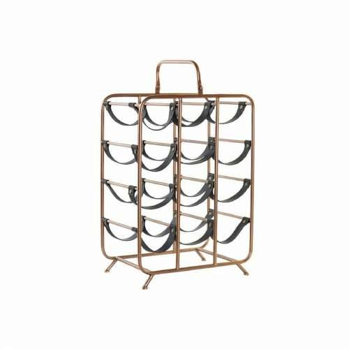 Stalak za boce DKD Home Decor 37 x 23,5 x 54 cm Metal Bakar Poliuretan Cijena