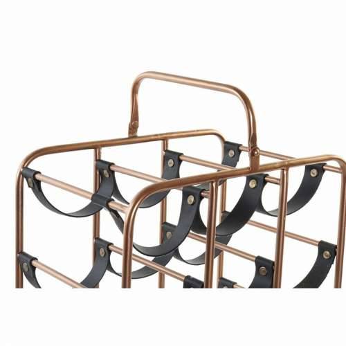 Stalak za boce DKD Home Decor 37 x 23,5 x 54 cm Metal Bakar Poliuretan Cijena