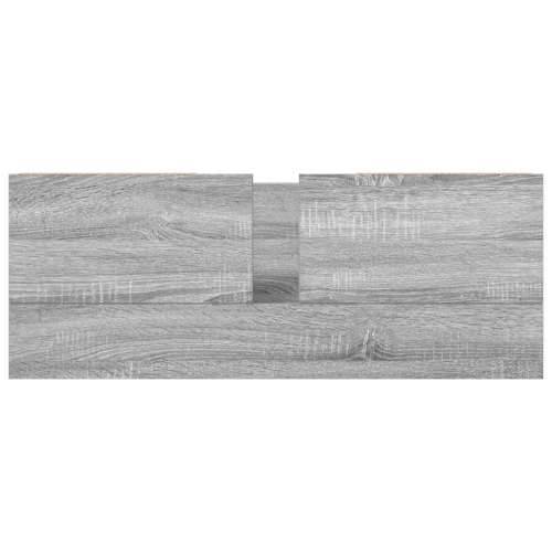 Ormarić za Lavabo - Umivaonik s ladicama siva sonoma 90x34,5x60 cm Cijena