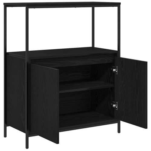 Kupaonski ormarić s policama crni hrast 76,5x35x95 cm Cijena