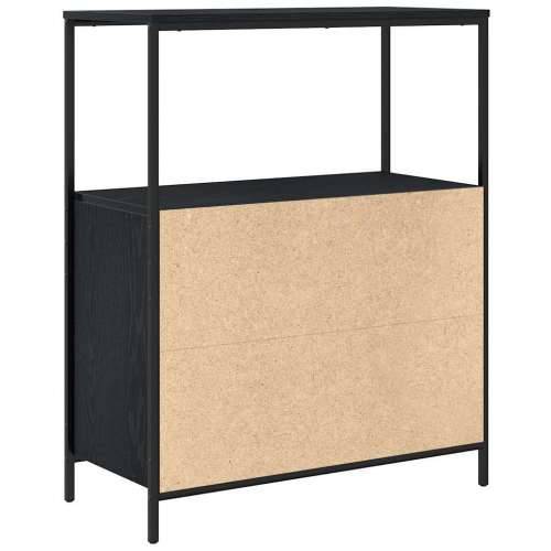 Kupaonski ormarić s policama crni hrast 76,5x35x95 cm Cijena