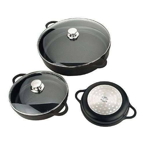 Duboka tava s poklopcem Valira 4135/25 Crna Ø 24 cm Cijena
