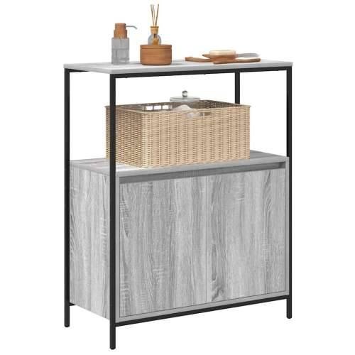 Kupaonski ormarić s policama sivi sonoma 76,5x35x95 cm Cijena
