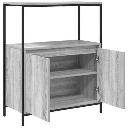 Kupaonski ormarić s policama sivi sonoma 76,5x35x95 cm Cijena