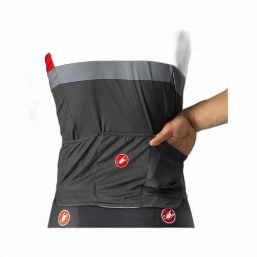 Biciklistički dres Castelli A Blocco Crna Cijena