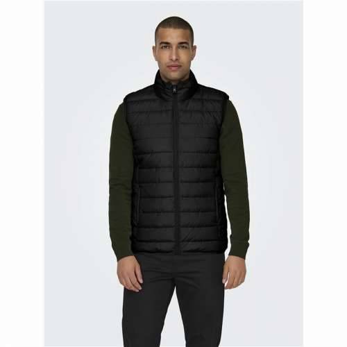 Muški Sportski Prsluk Only & Sons brody Quilt Crna Cijena