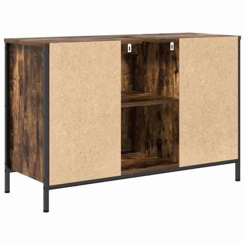 Ormarić za Lavabo - Umivaonik s ladicama dimljeni hrast 90x34,5x60 cm Cijena