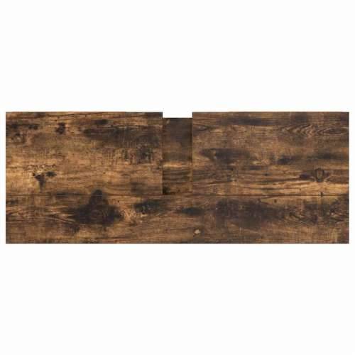 Ormarić za Lavabo - Umivaonik s ladicama dimljeni hrast 90x34,5x60 cm Cijena