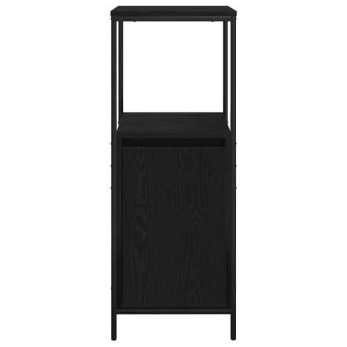 Kupaonski ormarić s policama crni hrast 36x35x95 cm Cijena