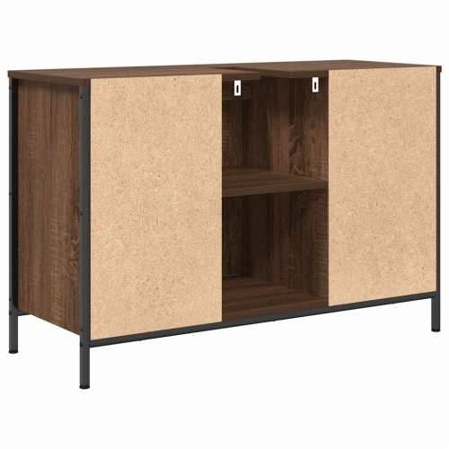 Ormarić za Lavabo - Umivaonik s ladicama smeđi hrast 90x34,5x60 cm Cijena