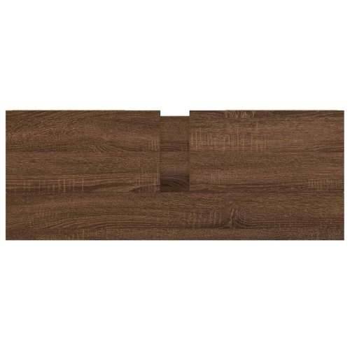 Ormarić za Lavabo - Umivaonik s ladicama smeđi hrast 90x34,5x60 cm Cijena