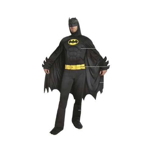 Svečana odjeća za odrasle Crna Batman Cijena