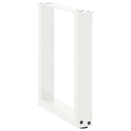 Noge za klub stolić U-oblik 2 kom Bijele 28 x (42-43) cm Čelik - Bijela 28 x (42-43) cm 2 1 Cijena