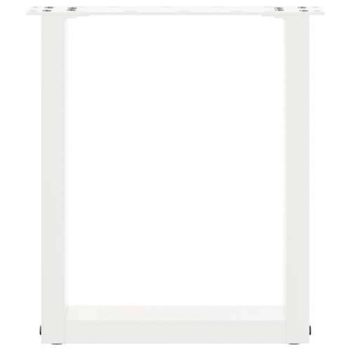 Noge za klub stolić U-oblik 2 kom Bijele 28 x (42-43) cm Čelik - Bijela 28 x (42-43) cm 2 1 Cijena