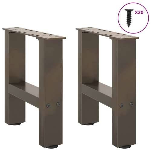 Noge za klub stolić prirodni čelik 2 kom 40 x (30-31) cm čelik - Prirodna 40 x (30-31) cm 2 1 Cijena