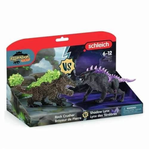 Figure djelovanja Schleich Dark Lynx vs Stone Crusher Duo Figurines Cijena