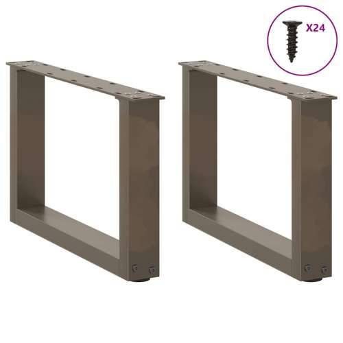 Noge za klub stolić U-oblik 2 kom Prirodni čelik 50 x (30-31) cm Čelik - Prirodna 50 x (30-31) cm 2 1 Cijena
