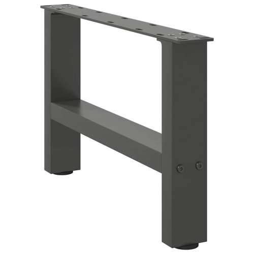 Noge za klub stolić antracit boje 2 kom 50 x (30-31) cm čelik - Antracit 50 x (30-31) cm 2 1 Cijena
