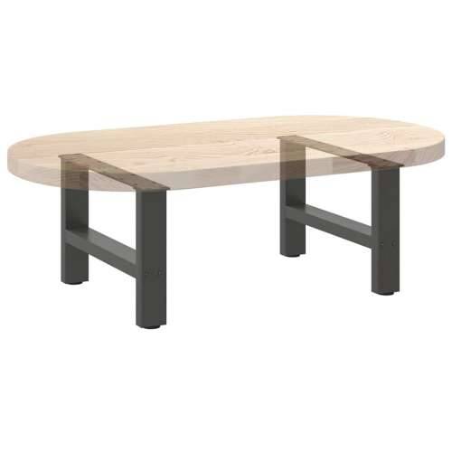 Noge za klub stolić antracit boje 2 kom 50 x (30-31) cm čelik - Antracit 50 x (30-31) cm 2 1 Cijena