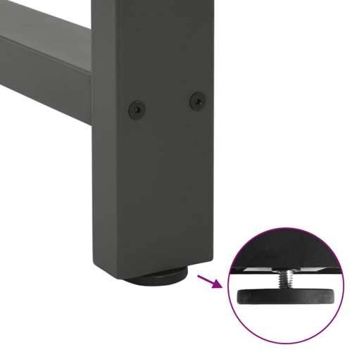 Noge za klub stolić antracit boje 2 kom 50 x (30-31) cm čelik - Antracit 50 x (30-31) cm 2 1 Cijena