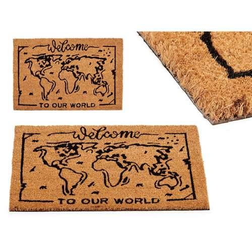 Prostirač World Otisnuto PVC Kokosova vlakna 40 x 2 x 60 cm (10 kom.) Cijena