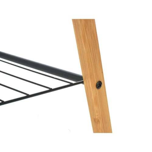 Podni stalak za ručnike Kipit B7816 Crna Metal Bambus 60 x 90 x 37 cm 4 kom. Cijena