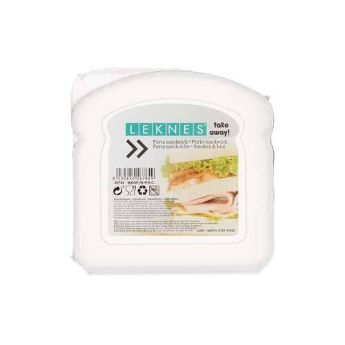 Kutija za Sendvič Leknes 47034E Providan Plastika 12 x 4 x 12 cm (24 kom.) Cijena