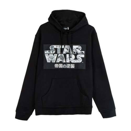 Muška Majica s Kapuljačom Star Wars Crna Cijena