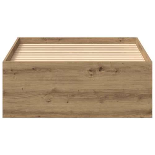 Okvir kreveta bez madraca boja hrasta artisan 75x190 cm - hrast artisan 75 x 190 cm Cijena