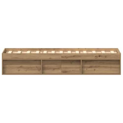 Okvir kreveta bez madraca boja hrasta artisan 75x190 cm - hrast artisan 75 x 190 cm Cijena