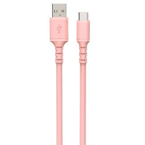 Kabel USB A u USB-C DCU Roza 1 m Cijena