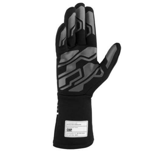 Karting Gloves OMP MY2025 Bijela Crna FIA 8856-2018 Cijena