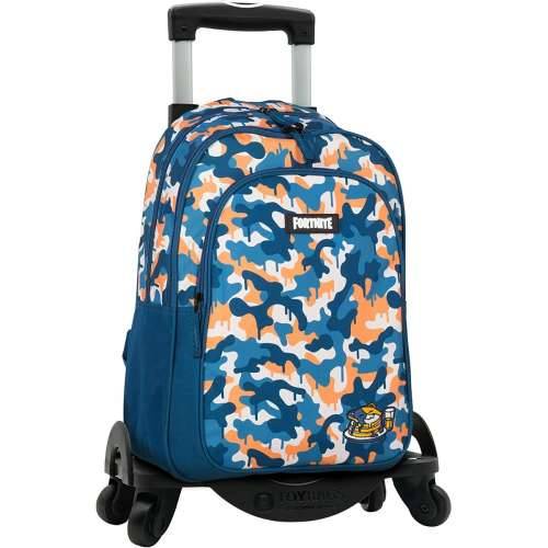 Školski Ruksak s Kotačima Fortnite Plava 42 x 32 x 20 cm Kamuflaža Cijena