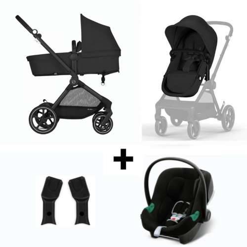 Dječja kolica Cybex EOS Crna Cijena