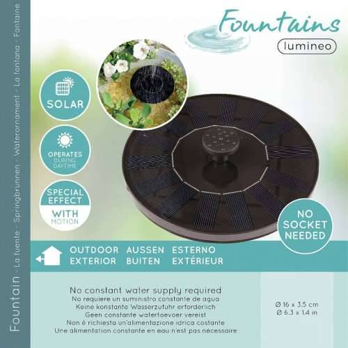 Vrtna fontana Lumineo fountains 893017 Plastika 16 x 3,5 cm Cijena