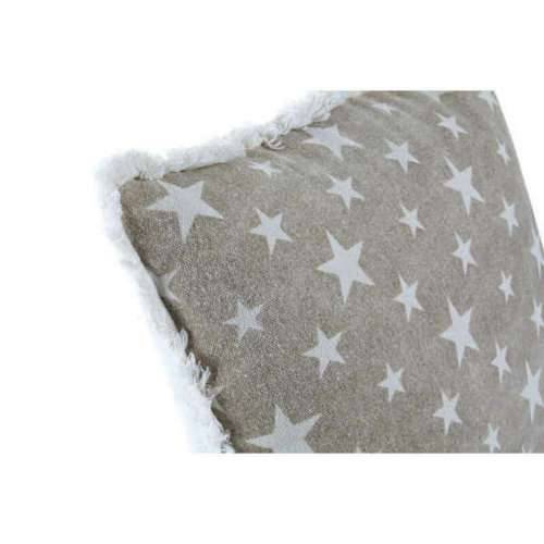 Jastuk DKD Home Decor Siva Bež Poliester Pamuk Aluminij (45 x 10 x 45 cm) (2 kom.) Cijena