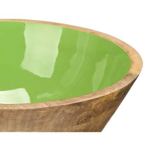 Zdjela MALI-701 G Zelena Emajl Drvo Manga 24,3 x 10,5 x 24,3 cm (6 kom.) Cijena