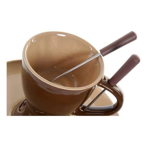 Čokolandi Fondue DKD Home Decor Nehrđajući Čelik Porculan Cijena