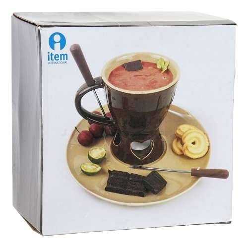 Čokolandi Fondue DKD Home Decor Nehrđajući Čelik Porculan Cijena