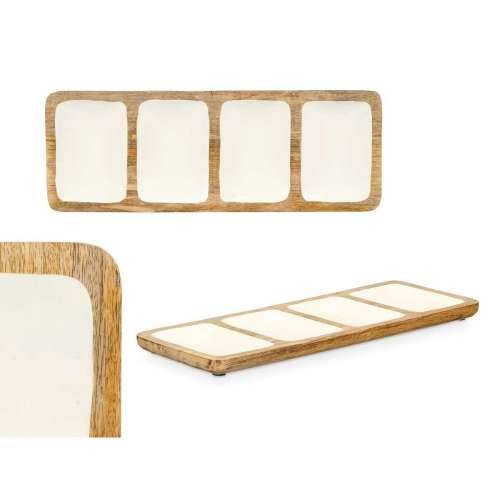 Pladanj s Pretincima MALI941 W Bijela 46 x 3 x 17 cm (6 kom.) Cijena